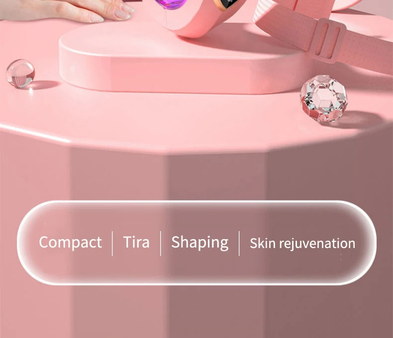 LED Photon Therapy Facial Slimming Vibration Massager Facial Lifting Device
