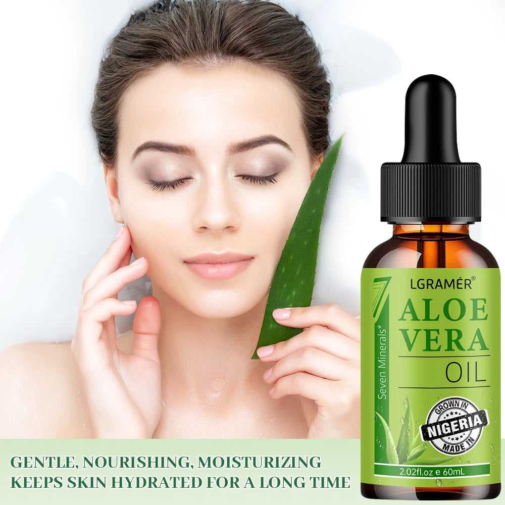 Aloe Moisturizing Facial Oil for Smooth Hydrated Radiant Skin