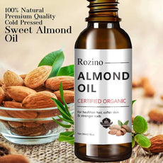 Almond Face and Body Oil for Smooth Firm Nourished Skin