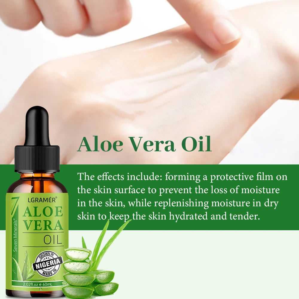 Aloe Moisturizing Facial Oil for Smooth Hydrated Radiant Skin