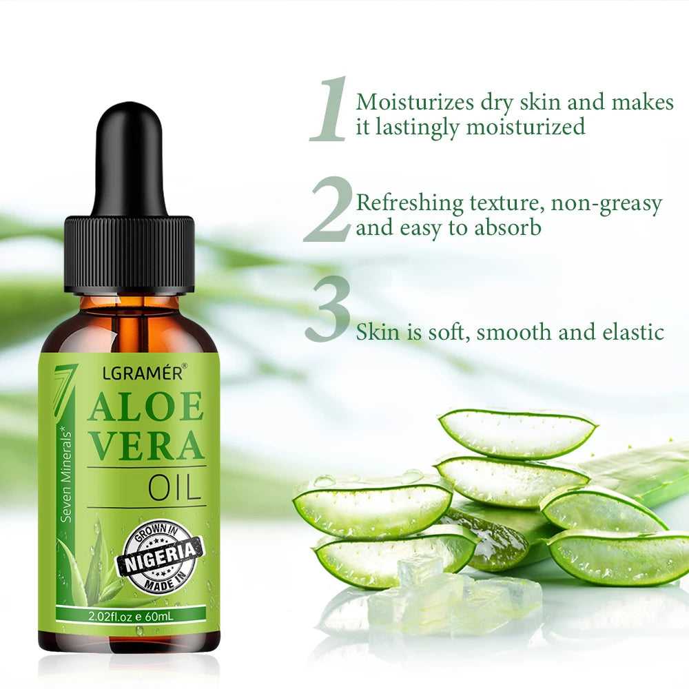 Aloe Moisturizing Facial Oil for Smooth Hydrated Radiant Skin