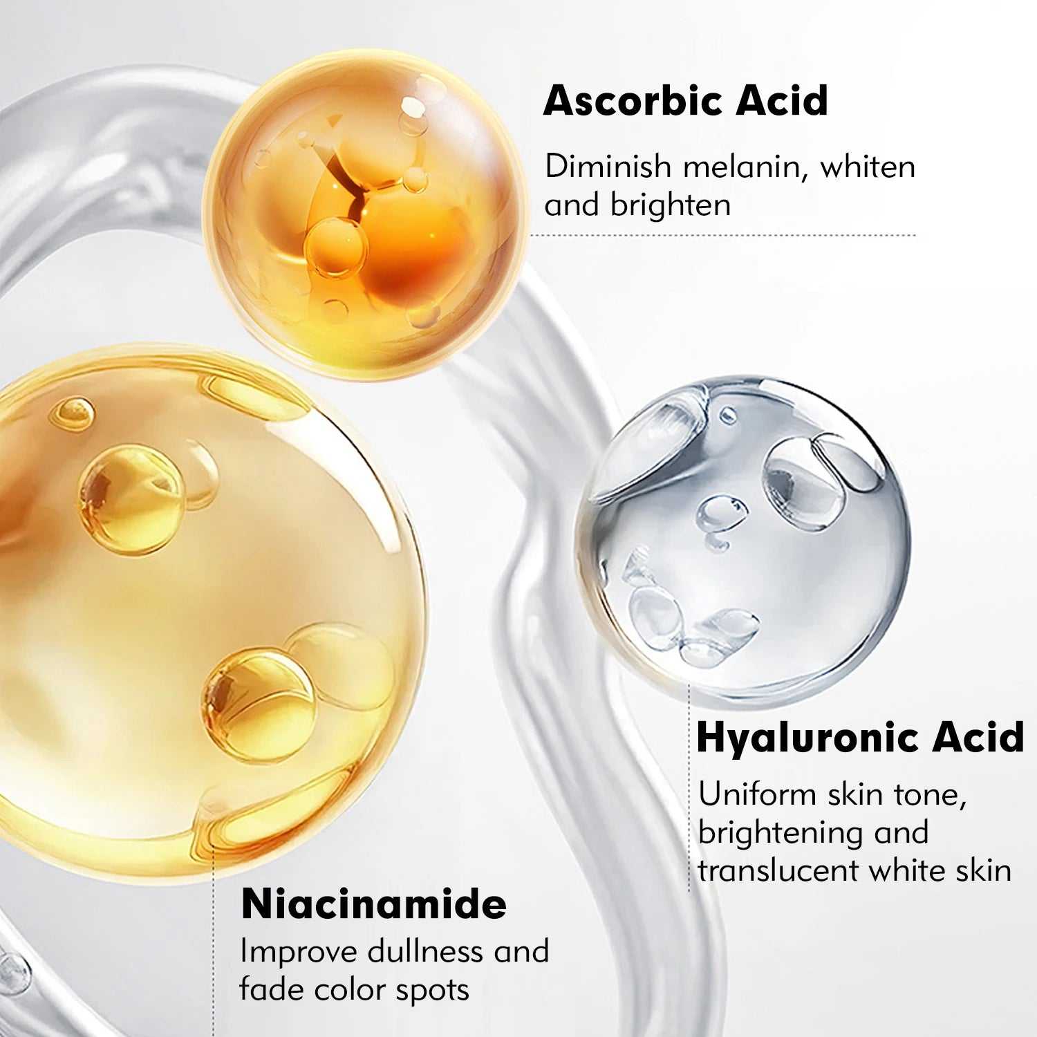 aoao hydrating night cream with niacinamide, hyaluronic acid, and ascorbic acid for bright, moisturized skin