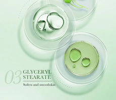 Glycerol Stearate Eye Care Ingredients in Transparent Plates for Softening and Smoothing Skin