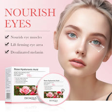 LAIKOU Rose Hyaluronic Acid Eye Masks for Nourishing and Firming Eye Area