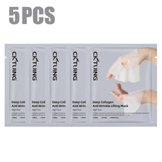 Ms.Dear Deep Collagen Anti-Wrinkle Lifting Masks in a pack of 5 for skincare rejuvenation