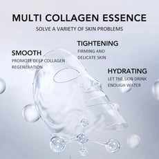 Ms.Dear Multi Collagen Essence Face Mask for Hydrating, Firming, and Smoothing Skin