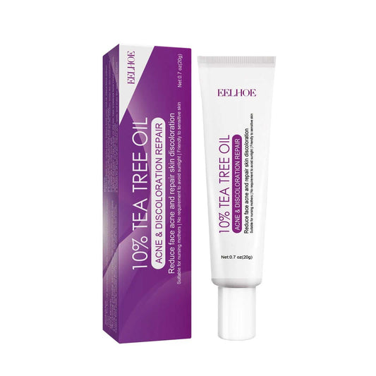 EELHOE 10% Tea Tree Oil Acne and Discoloration Repair Treatment for Clearer Skin