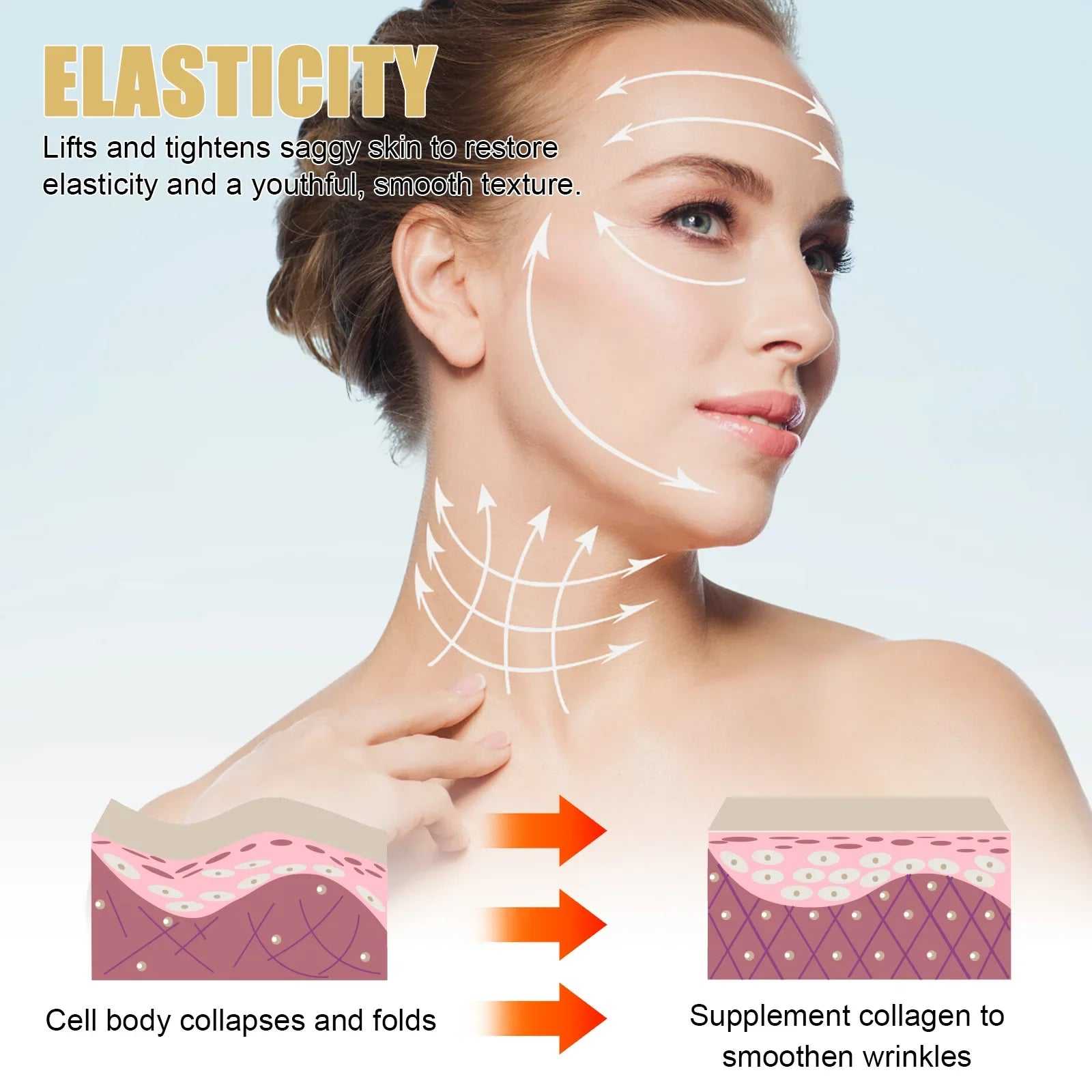 EELHOE Elasticity Treatment for Skin, Lifts and Tightens for a Youthful Appearance