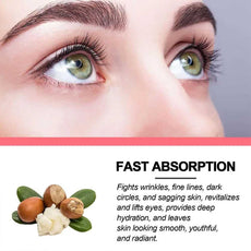 eelhoe Eye Care Product for fast absorption, targeting wrinkles and dark circles with deep hydration