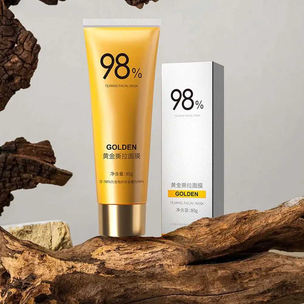 eelhoe Golden Tearing Facial Mask in 60g Tube for Skin Rejuvenation and Deep Cleansing
