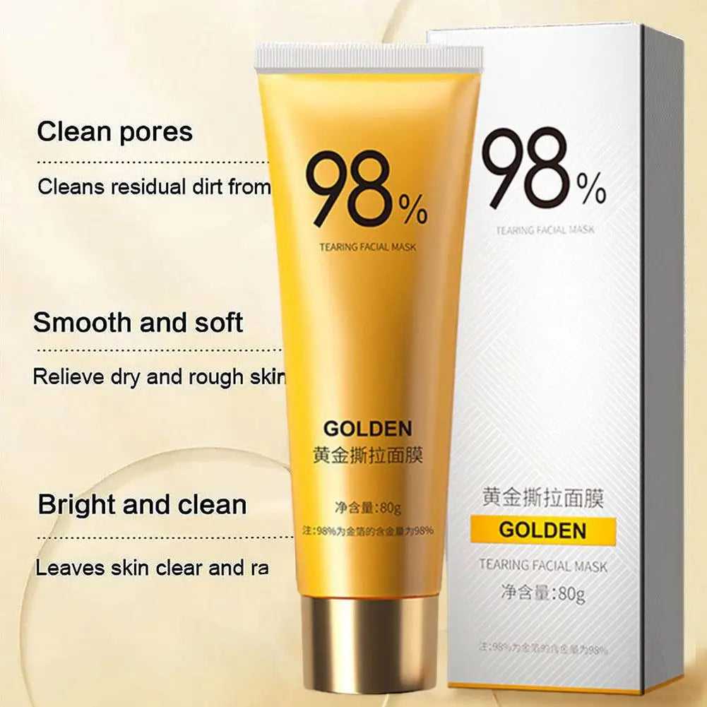 Eelhoe 98% Tear Facial Mask in Golden Tube for Clean Pores and Smooth Skin