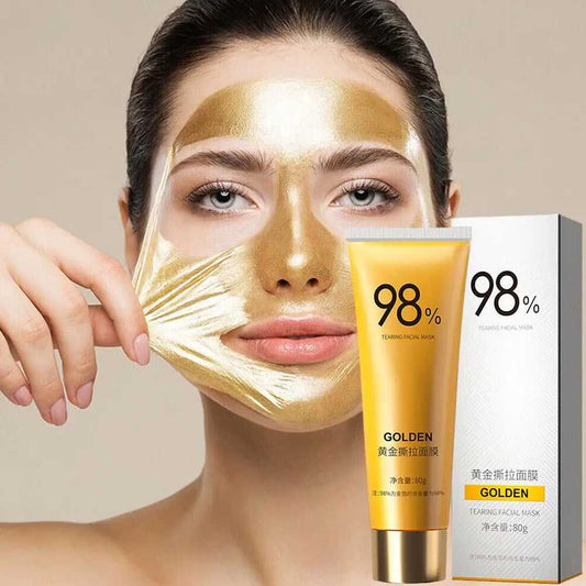 eelhoe Golden Peeling Facial Mask for Radiant Skin with 98% Ingredients in 80g Tube