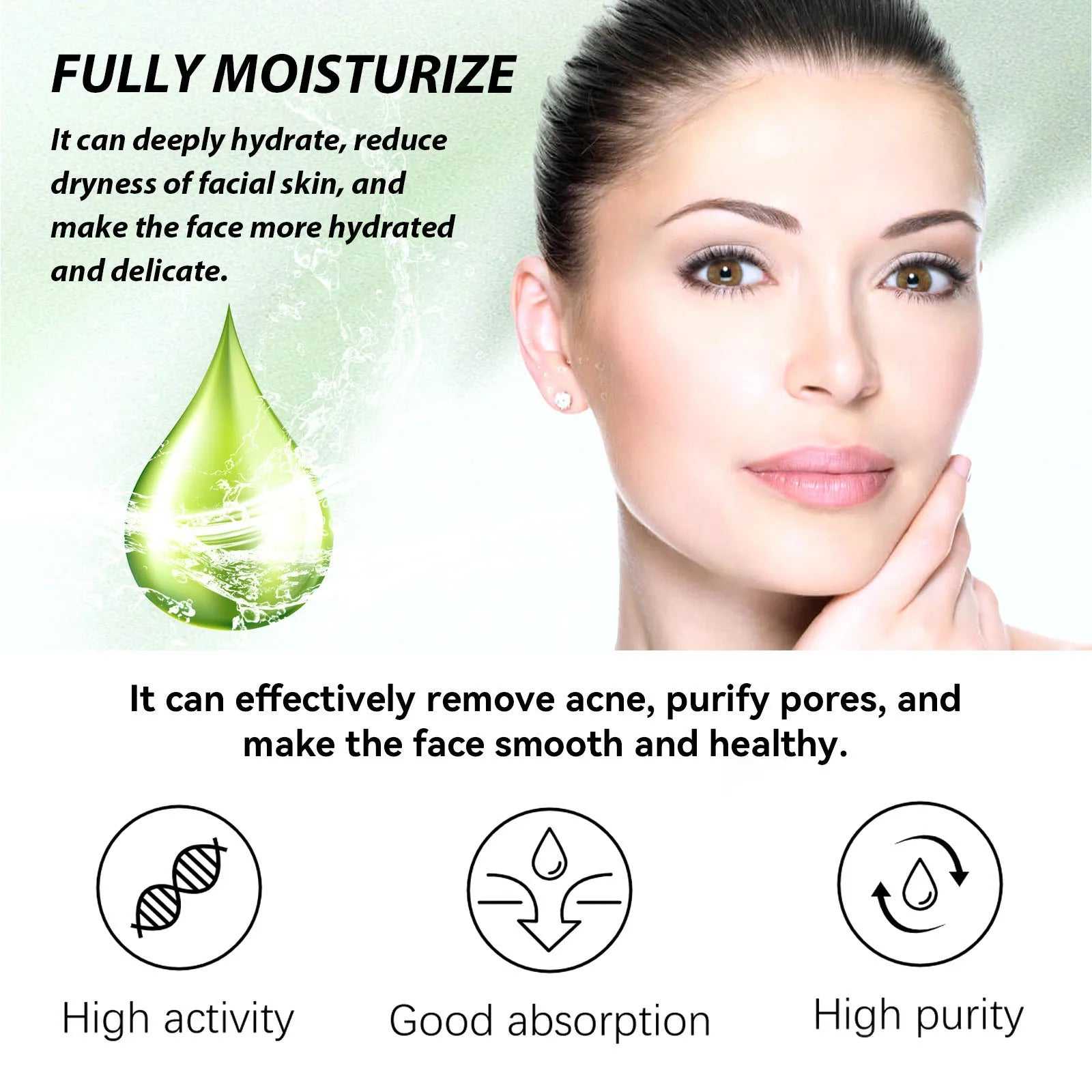 Hoygi Fully Moisturizing Treatment for Hydrated and Healthy Skin, Reduces Dryness and Purifies Pores