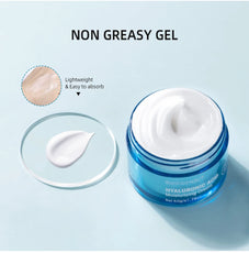ibcccndc Hyaluronic Acid Cream Moisturizer in lightweight gel form for quick absorption and hydration