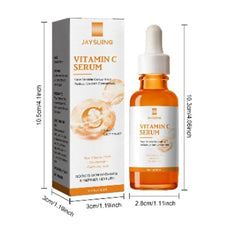 Jaysuing Vitamin C Serum in a glass bottle for radiant skin with brightening benefits