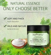 JoyPretty Herbal Acne Removing Cream, anti-inflammatory treatment for gentle and effective acne removal