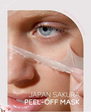 LAIKOU Japan Sakura Peel-Off Mask for Radiant Skin and Pore Minimization