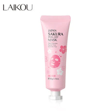 LAIKOU Japan Sakura Peel-Off Mask for Deep Cleansing and Even Skin Tone in 50g Tube