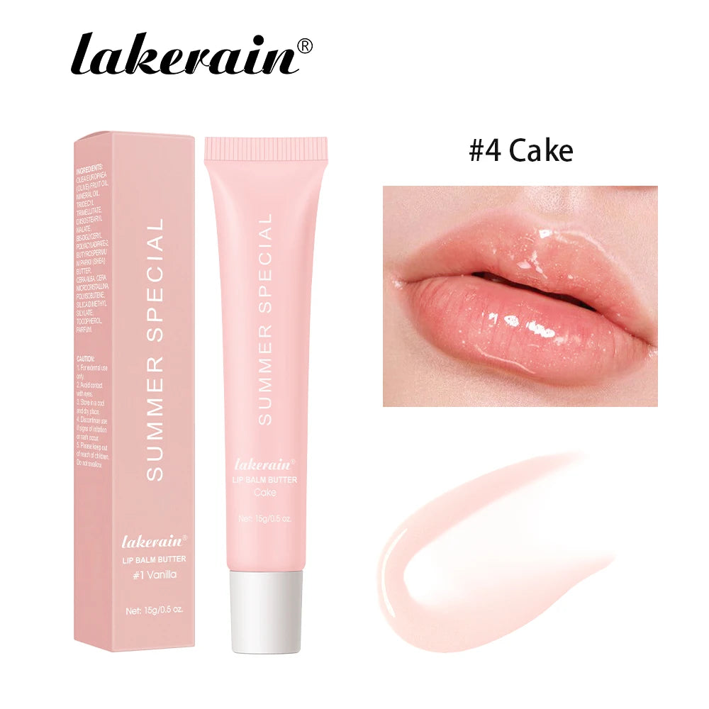 Lakerain Summer Special Lip Balm Butter in Vanilla shade #4 Cake for Hydrated Lips