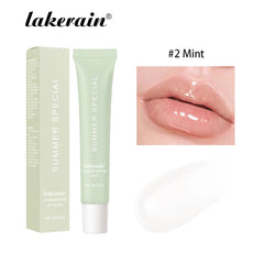 Lakerain Summer Special Lip Balm in Mint with Moisturizing Formula for Soft Lips