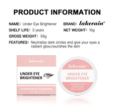 Lakerain Under Eye Brightener 10g for neutralizing dark circles and enhancing radiance