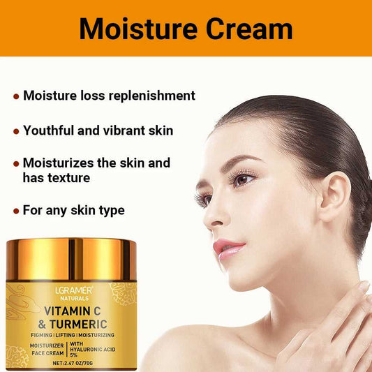 Ibutee Vitamin C and Turmeric Moisture Cream for youthful, vibrant skin and hydration for all skin types