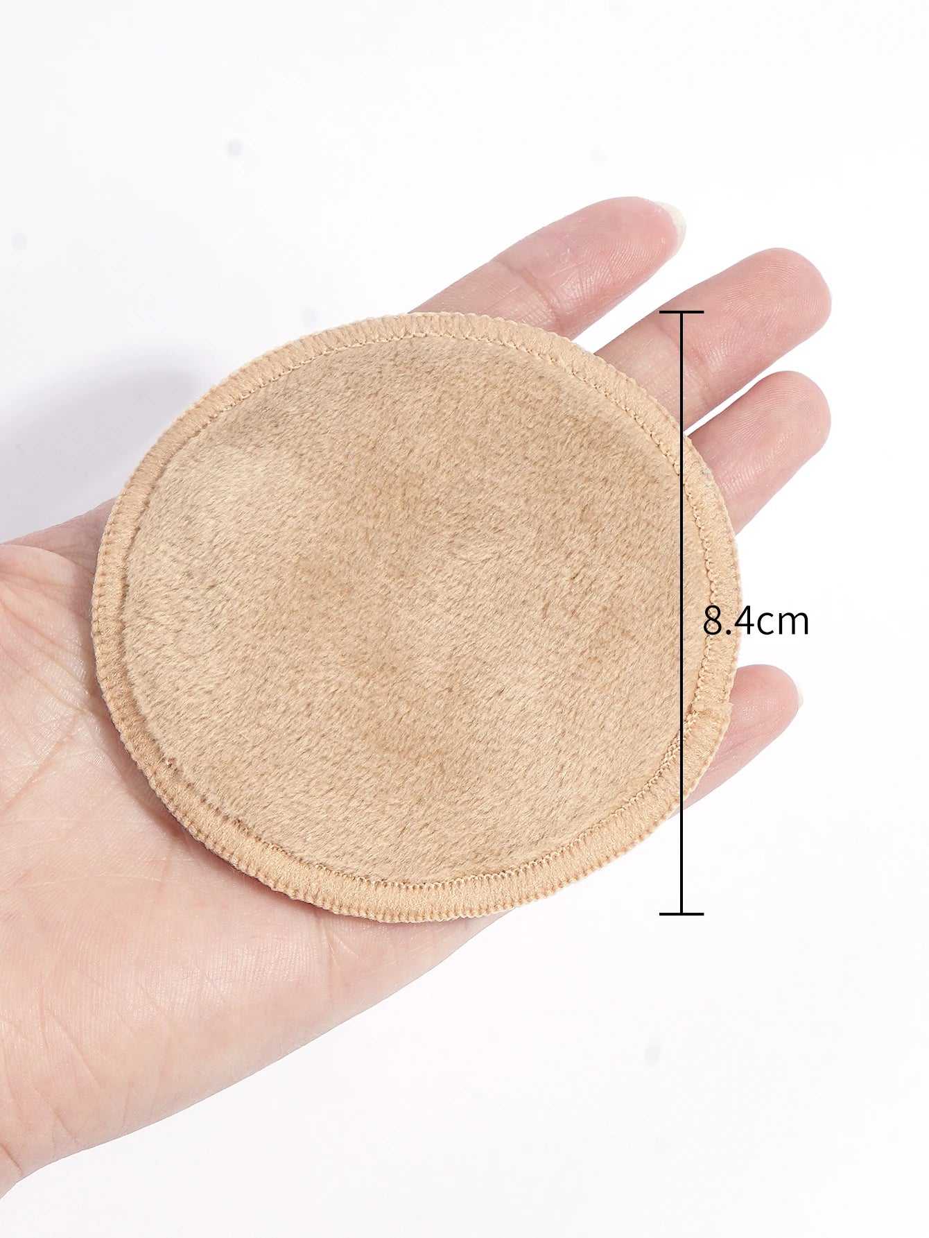 MAANGE Natural Cleansing Pad, Soft Round Exfoliating Cleanser for Gentle Skin Care