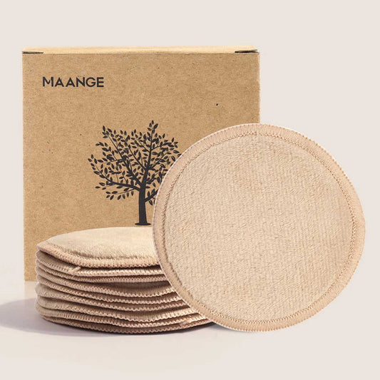 MAANGE Reusable Cotton Cleansing Pads for Eco-Friendly Skincare Routine