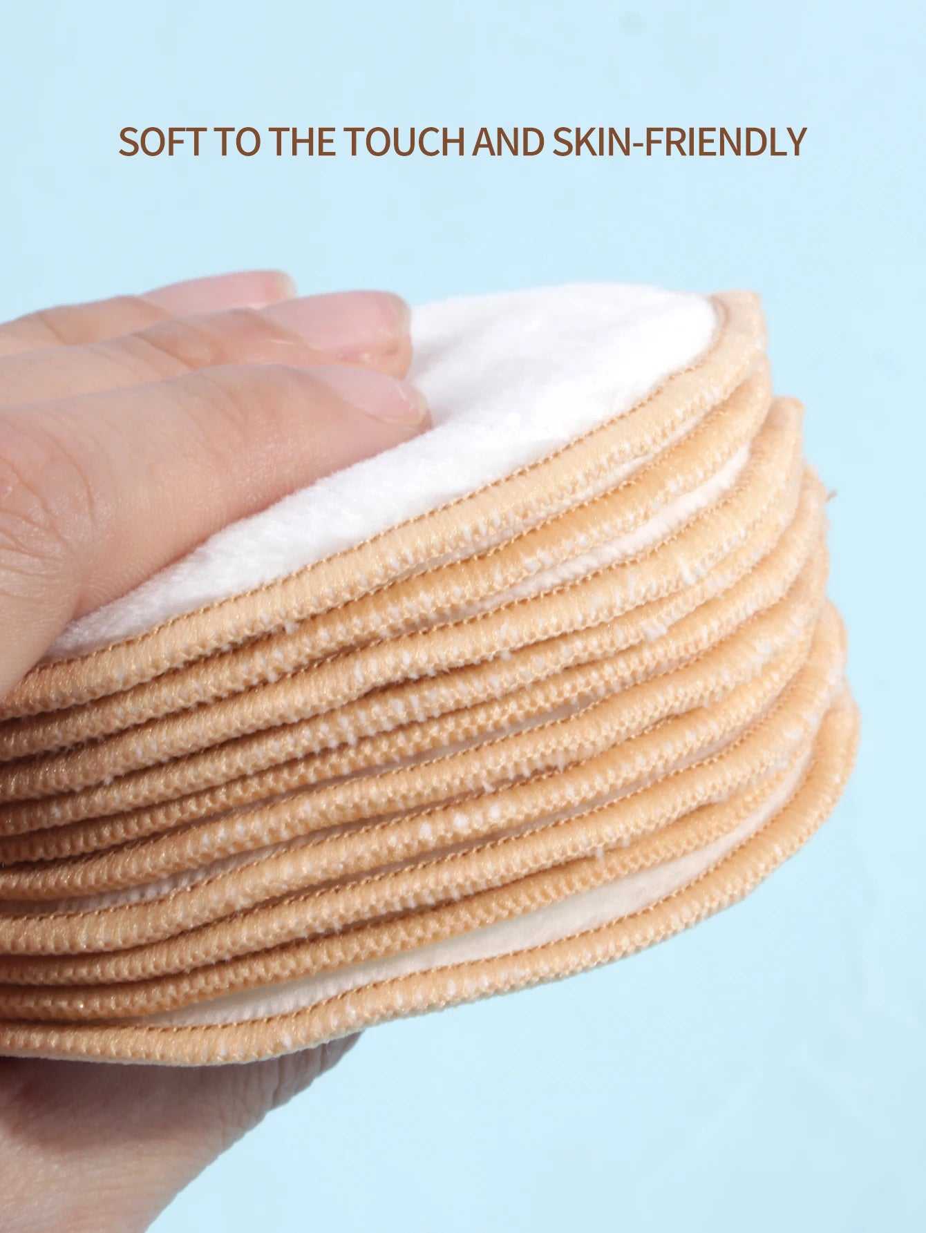 MAANGE Soft and Skin-Friendly Cleansing Pads for Gentle Makeup Removal and Skincare