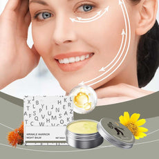 NoEnName_Null nourishing night cream in a silver tin with a user demonstrating healthy skin benefits