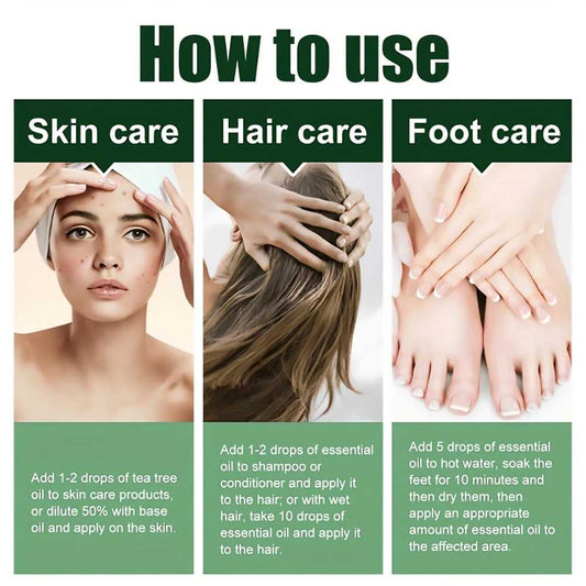 eelhoe Moisturizers guide for skin, hair, and foot care with essential oil application tips