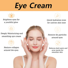 NoEnName_Null hydrating eye cream for brightening, moisturizing, and smoothing around the eyes
