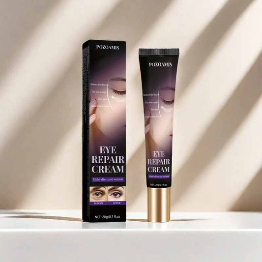 NoEnName_Null hydrating eye cream in sleek tube with eye repair cream box for reducing dark circles