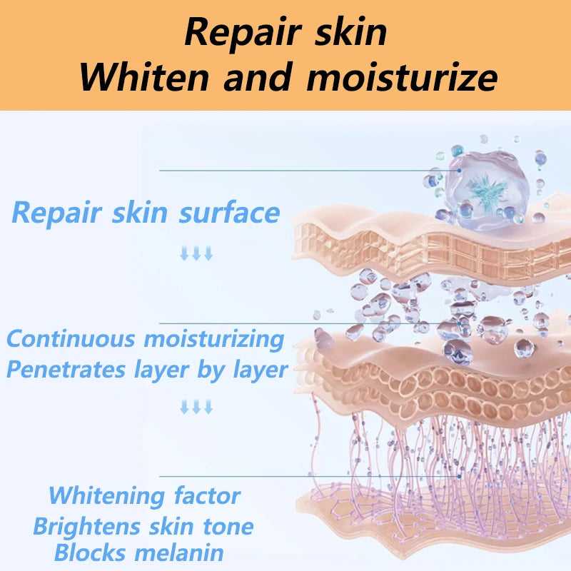Hydrating eye cream for repairing skin, moisturizing deeply, and brightening skin tone
