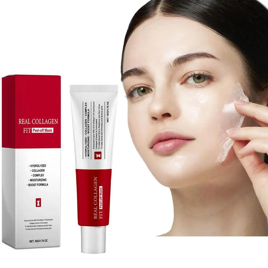 eelhoe Real Collagen Peel-Off Mask for Hydrating Skin and Boosting Moisture with Collagen Complex