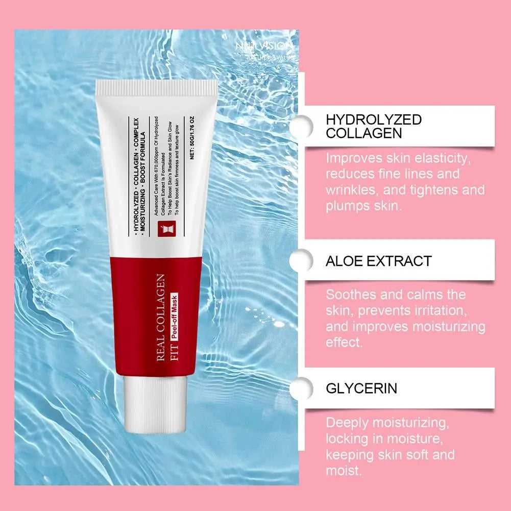 eelhoe Real Collagen Fit Treatment with Hydrolyzed Collagen, Aloe Extract, and Glycerin for Hydrated Skin