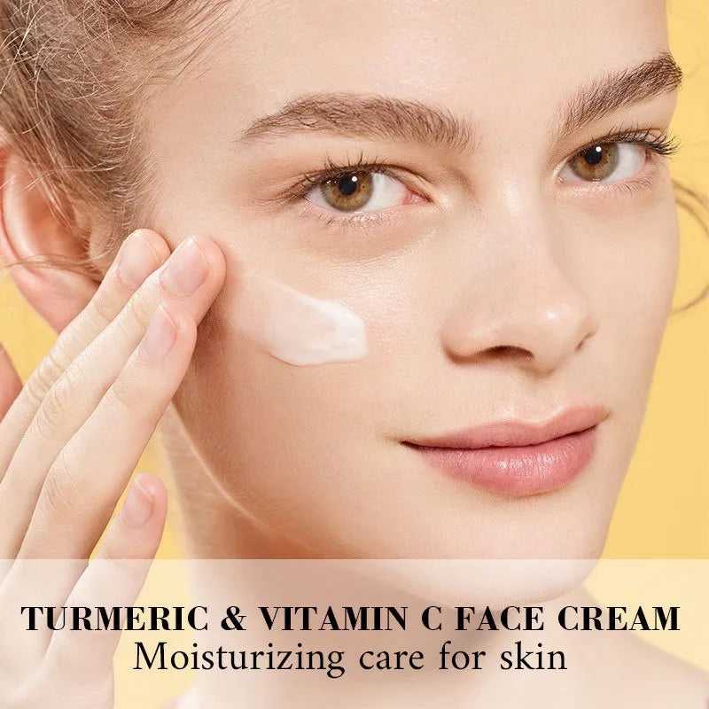Ibuttee Turmeric and Vitamin C Face Cream for moisturizing skin with nourishing formula