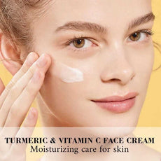 Ibuttee Turmeric and Vitamin C Face Cream for moisturizing skin with nourishing formula