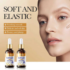 LAIKOU Anti-Aging Collagen Serum for Soothing Smooth and Plump Skin, Enhances Elasticity and Youthfulness
