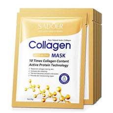 ROSPSKL Collagen Anti-Aging Mask with 10 Times Collagen for Skin Elasticity and Repair