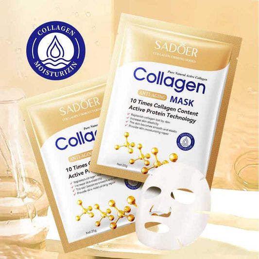 ROSPSKL Anti-Aging Collagen Mask for Moisturizing with 10 Times Collagen Content