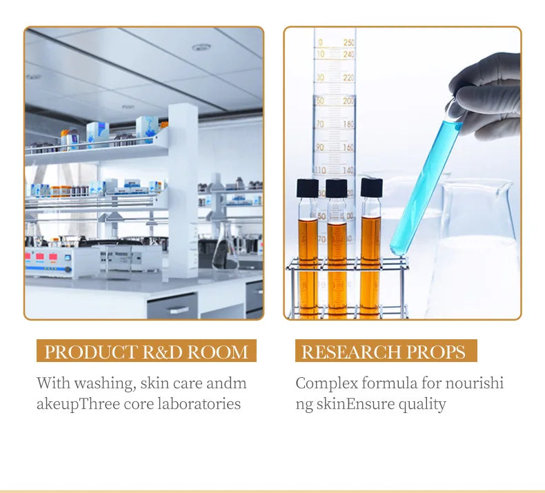 ROSPSKL Masks in a modern research lab showcasing skincare product development and research props