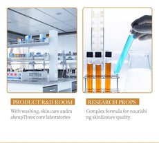 ROSPSKL Masks in a modern research lab showcasing skincare product development and research props
