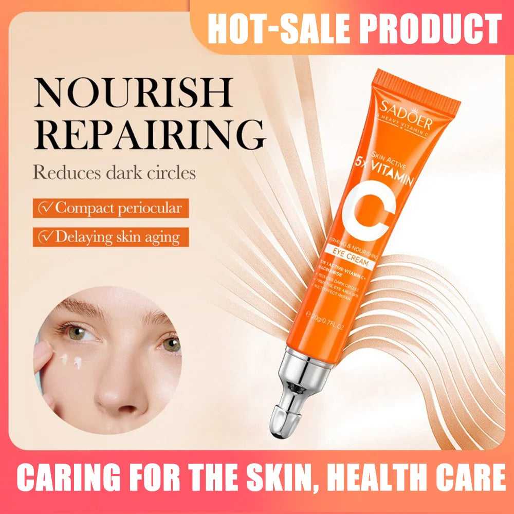 eelhoe Vitamin C Eye Cream for reducing dark circles and delaying skin aging