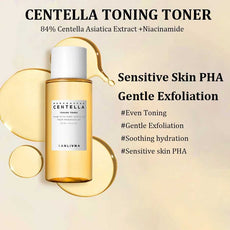 SANENDI Centella Toning Toner with 84% Centella Asiatica for gentle exfoliation and even skin tone