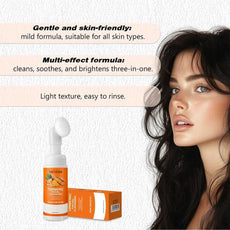 Ms.Dear Turmeric Cleanser with gentle formula for all skin types, brightening and soothing skin