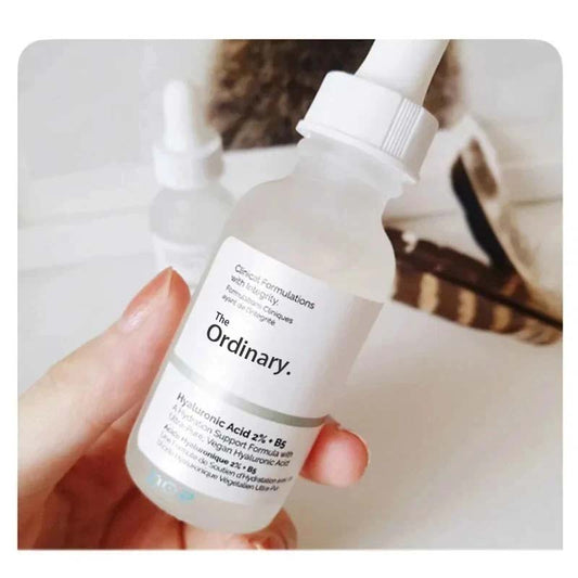 The Ordinary Hyaluronic Acid 2% B5 Hydrating Hyaluronic Acid Serum for intense moisture and skin hydration