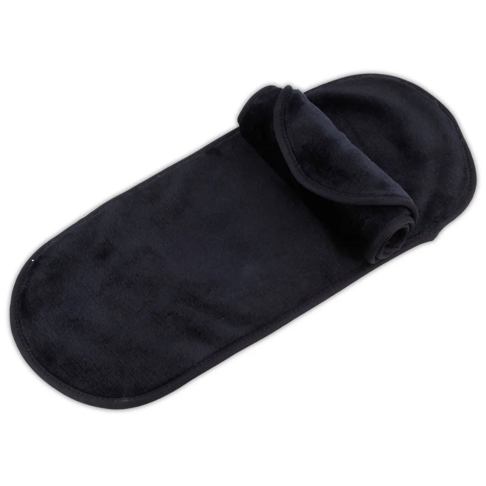 NoEnName_Null Soft Black Cleansing Cloth for Gentle Makeup Removal and Skincare Use