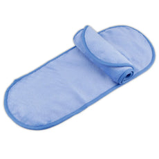 NoEnName_Null Soft Blue Microfiber Cleansing Cloth for Gentle Skin Cleansing and Makeup Removal