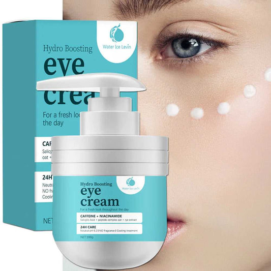 Water Ice Levin Hydro Boosting Eye Cream with Caffeine and Niacinamide for refreshed, bright eyes